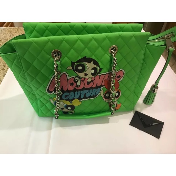 Moschino JEREMY SCOTT POWERPUFF GIRLS Handbag - Picture 7 of 8
